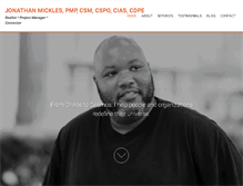Tablet Screenshot of jonathanmickles.com
